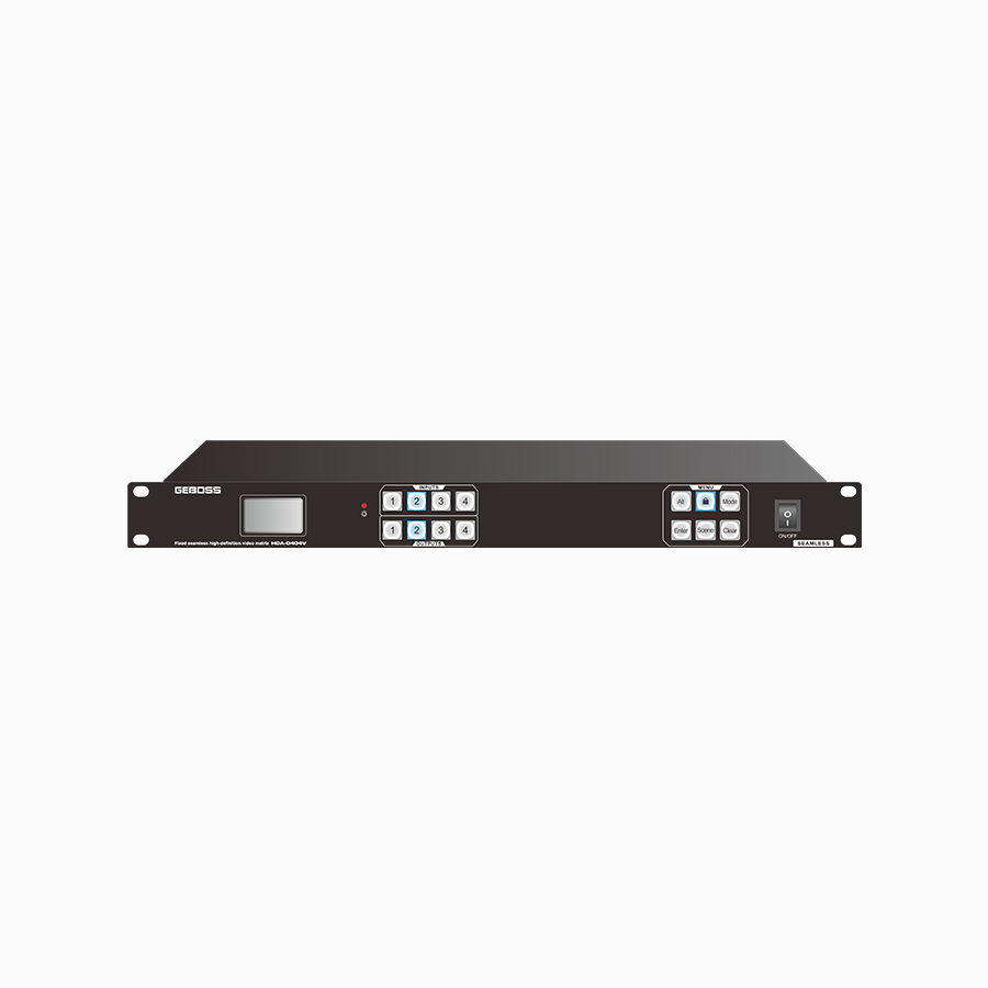 固定高清视频矩阵 HDA-0404V