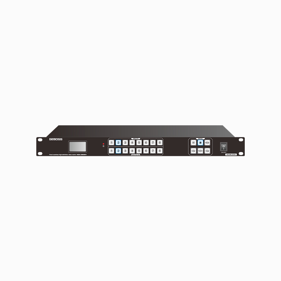 固定高清视频矩阵 HDA-0808V