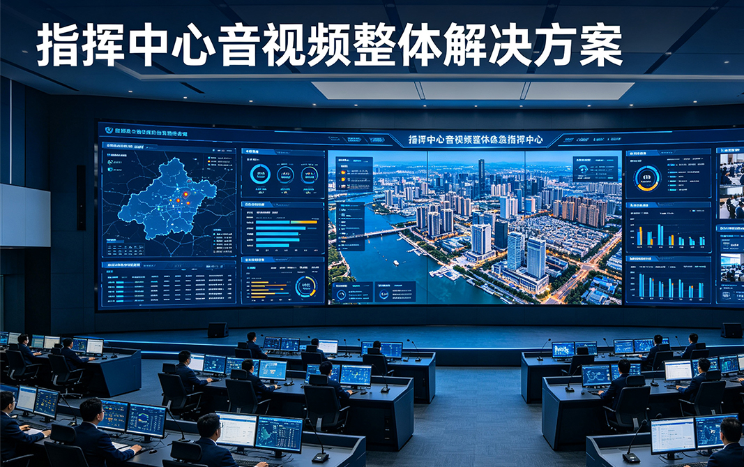 指挥中心音视频整体解决方案|筑牢调度中枢，赋能高效指挥